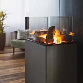 Fuoco elettrico in soggiorno eSENSE Living